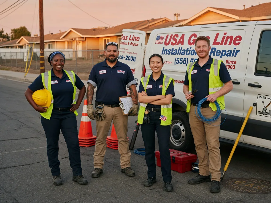Gas Line Installation company in Garden City, MN
